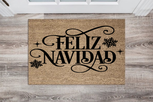 Feliz Navidad Doormat