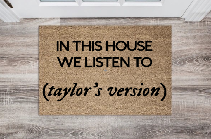 In This House We Listen To (Taylor's Version) Doormat