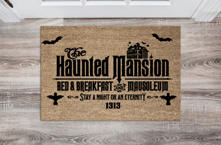 The Haunted Mansion Doormat