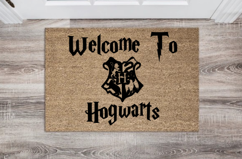 Welcome To Hogwarts Doormat