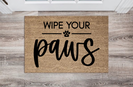 Wipe Your Paws Doormat