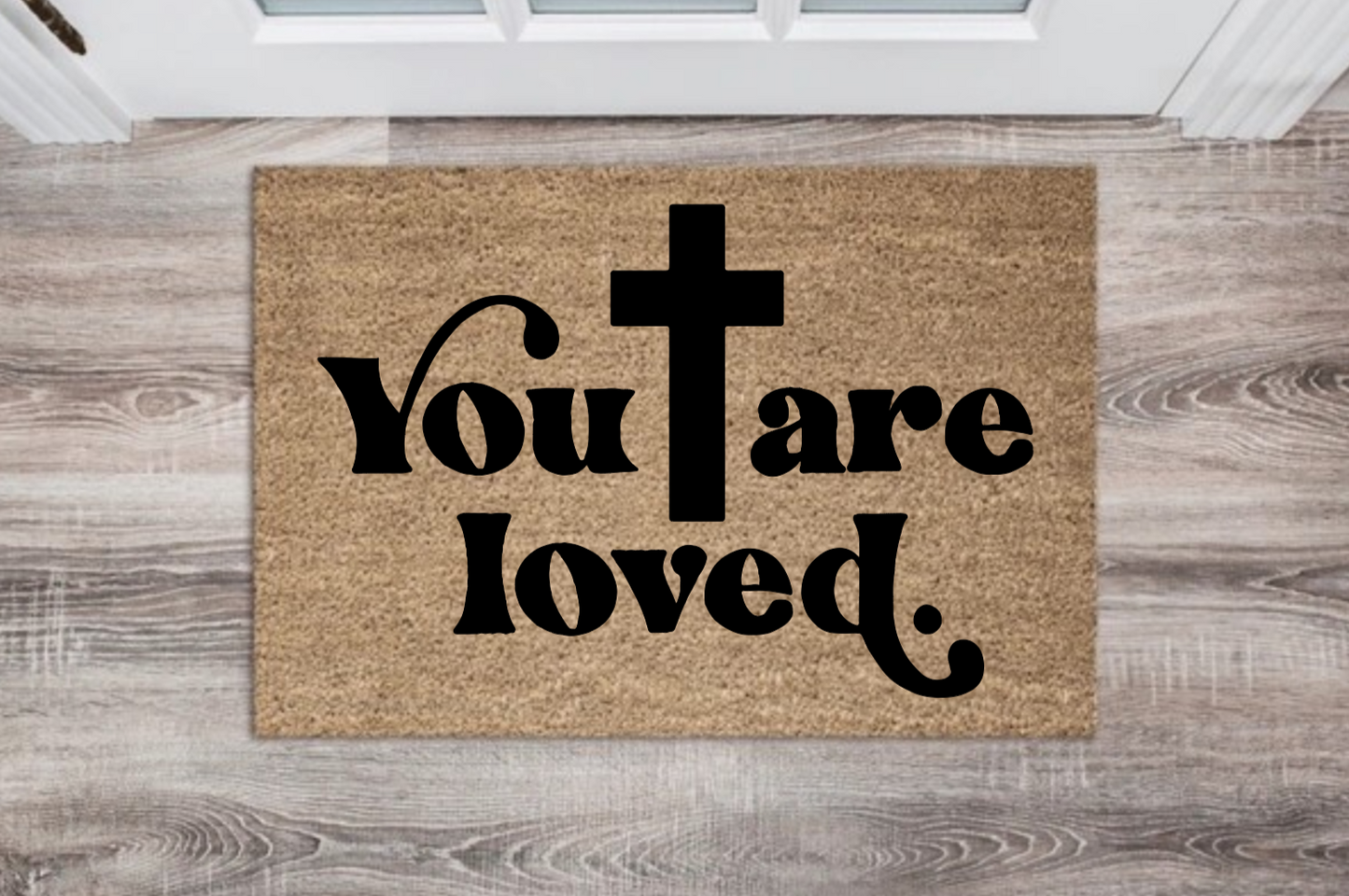 You Are So Loved Doormat đź’›