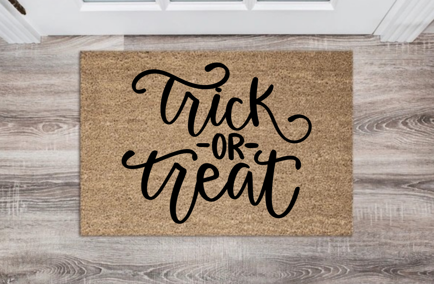 Trick or Treat Halloween Doormat