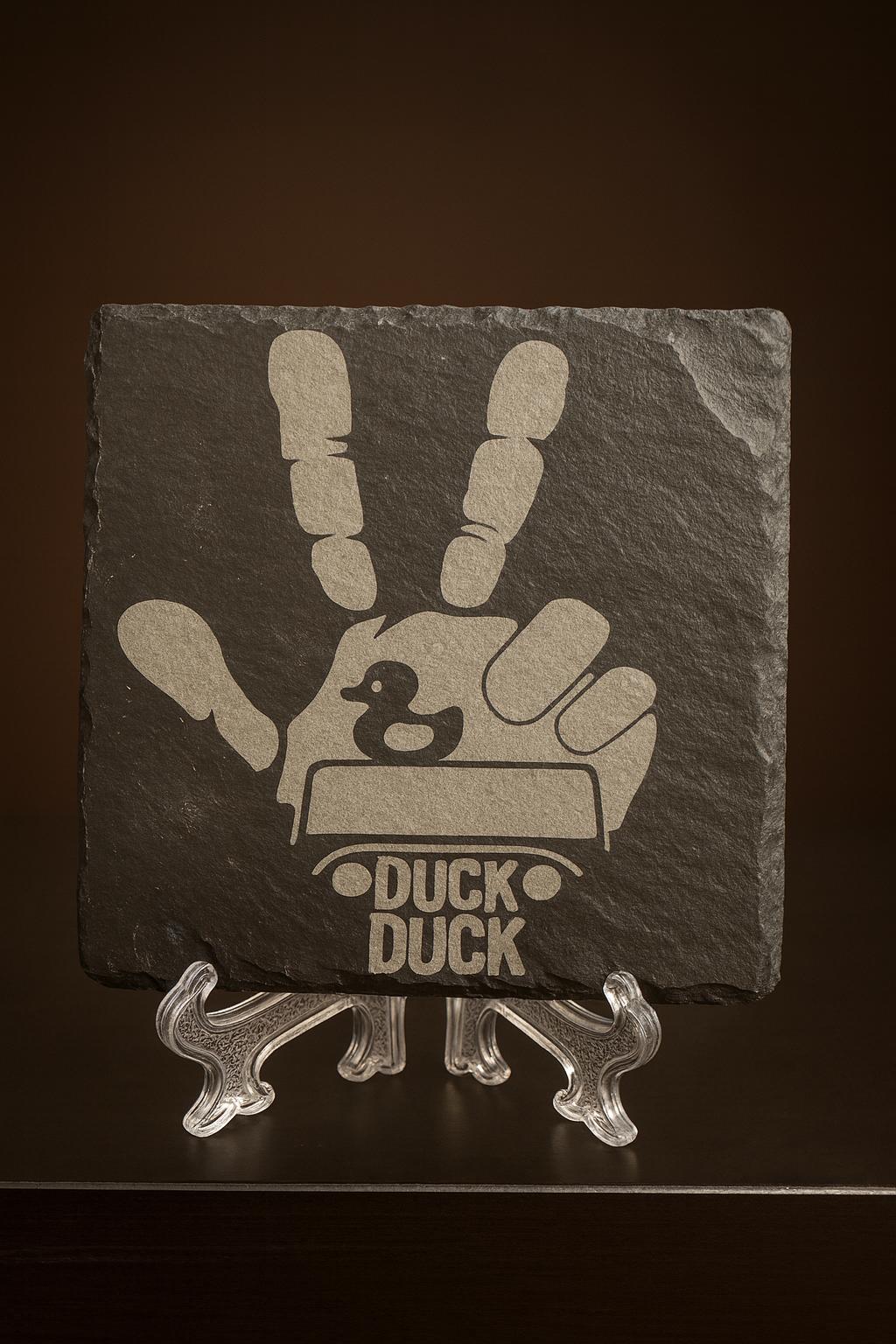 Jeep Wave - Duck Duck Slate Coaster