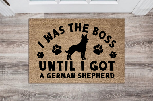 I Was the Boss Until I Got a German Shepherd