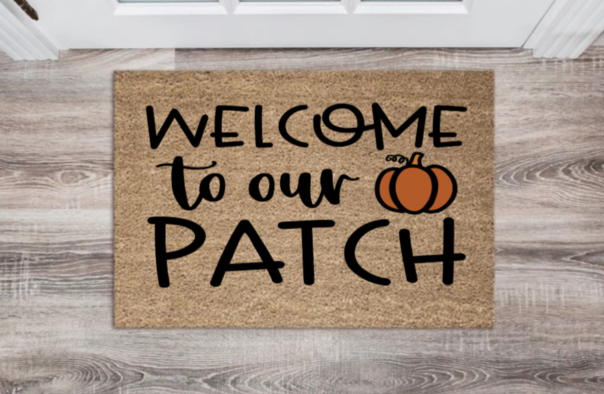 Welcome To Our Patch Doormat